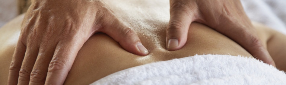 Woman Getting Therapeutic Massage